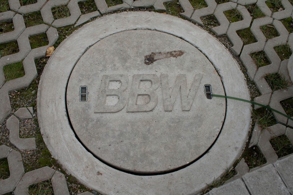 Industriebau, Pflaster