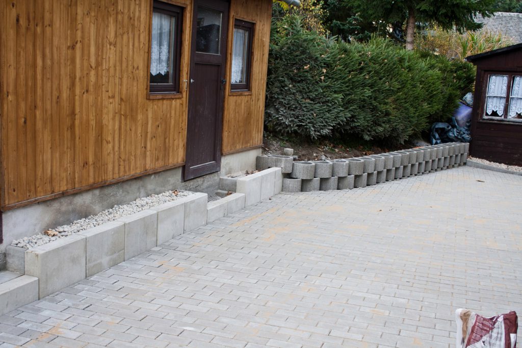 Industriebau, Pflaster