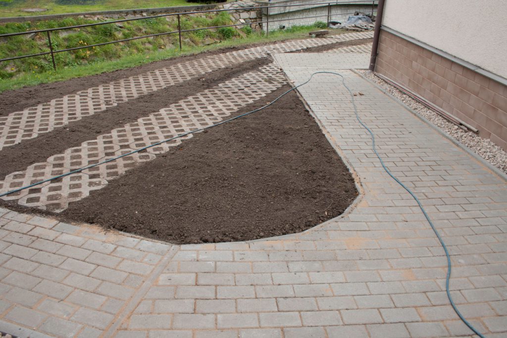 Industriebau, Pflaster